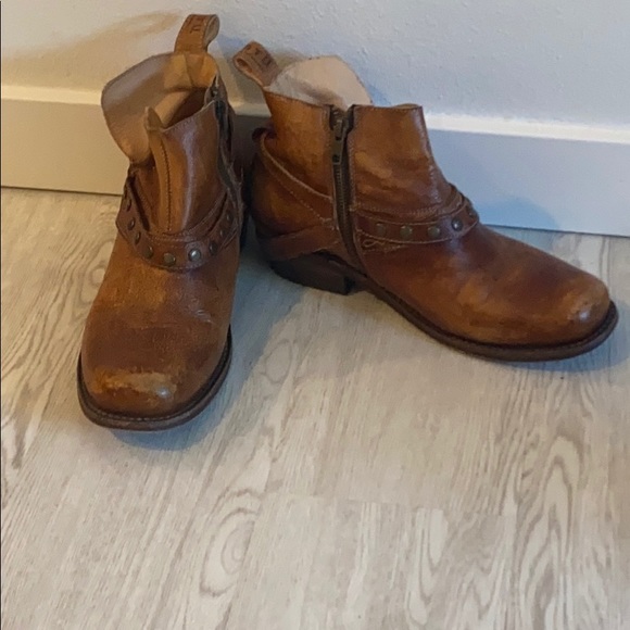 BED STÜ 100% LEATHER BOOTIES (Ankle Boots) - Picture 8 of 14